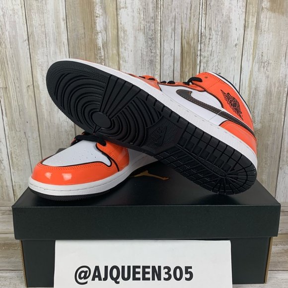 Air Jordan 1 Mid Turf Orange Men’s - Picture 9 of 9